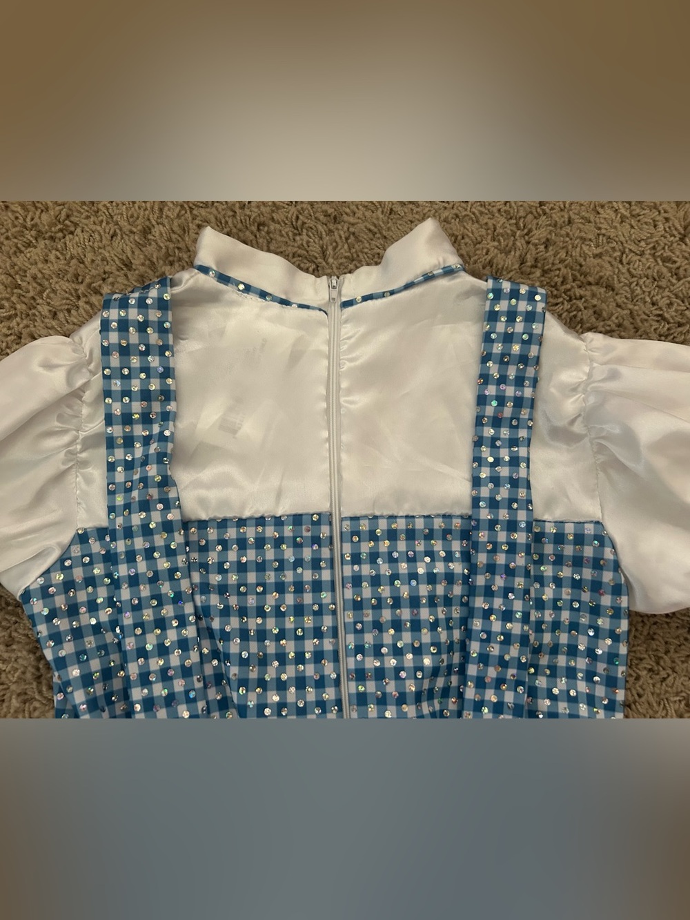 Wizard of Oz Dorothy Girls Costume Dress Size M Medium 7/8 - Picture 6 of 10